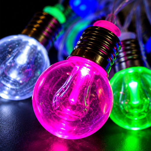 Multicolour Bulb Design Fancy String Light 10 Bulb ✨ - Image 2