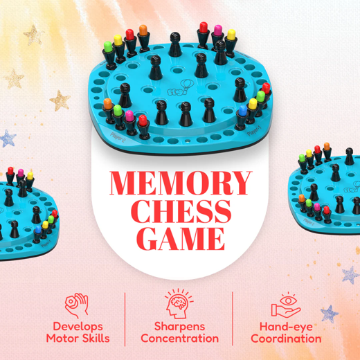 FLYI Memory Chess with XOX for Kids