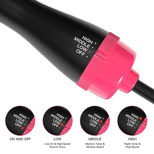 2 in 1 Hair Straightener Brush & Dryer - Image 3