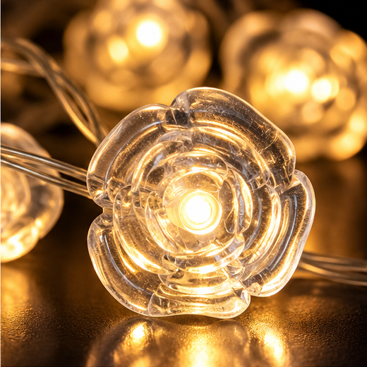 French Rose String Light (14 Rose)🌹 - Image 2