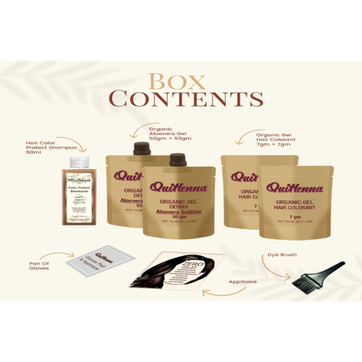 Derma Gel Hair color- 5G Light Golden Brown m - Image 3