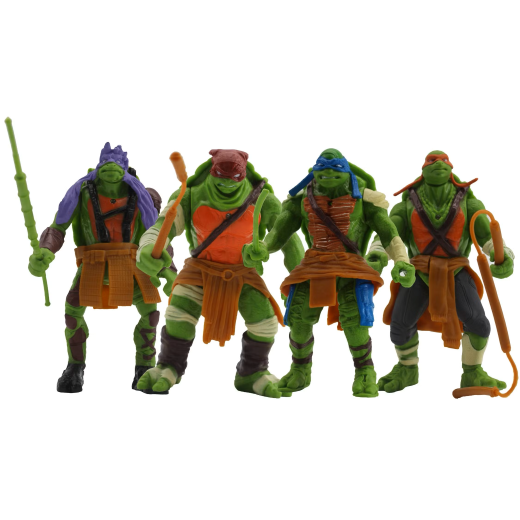 4 pcs set of ninja turtules - Image 4