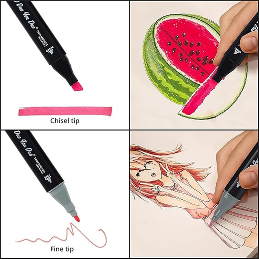 48 Pcs Color Markers Pen - Image 3