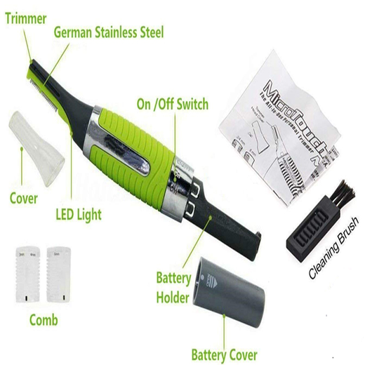 LED Light Torch Ear Nose Neck Eyebrow Trimmer