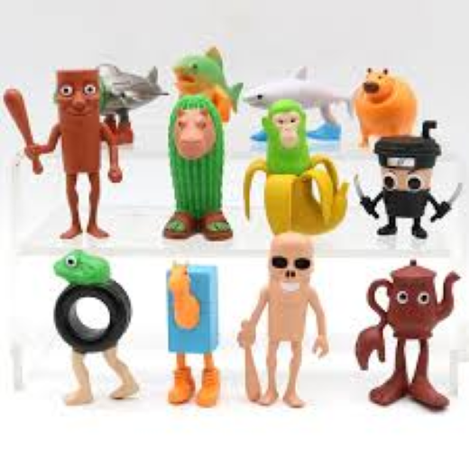 6 pcs- Random Italian Brainrot keychains, net price 35 - Image 3