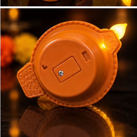 Water Sensor Diya With Jyot (12 Piece Box) 🪔 - Image 4