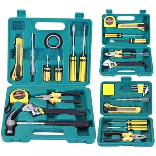 12-Piece Household Tool Box Set