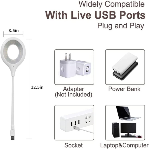 Intelligent Voice Control USB Table Night Lamp - Image 3