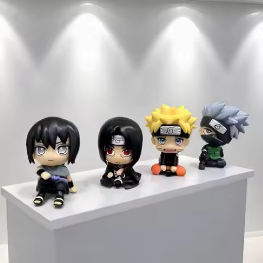 Set of 4 natuto figure - Image 2