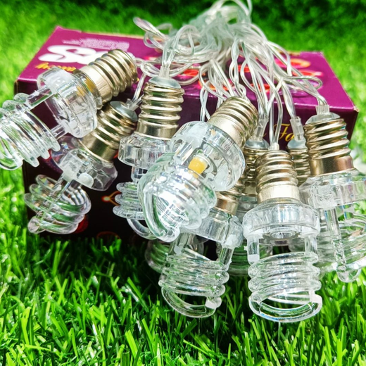 Big Holder Design Crystal Bulb String Light (10 Bulb) ✨💡 - Image 3