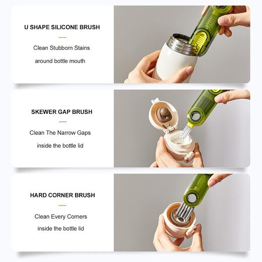 3 In 1 Bottle Brush - Image 2