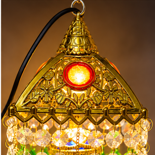 Beautiful Lighting Kalash Golden Jhumar (Size: 34*13 Cm) 👌 - Image 4
