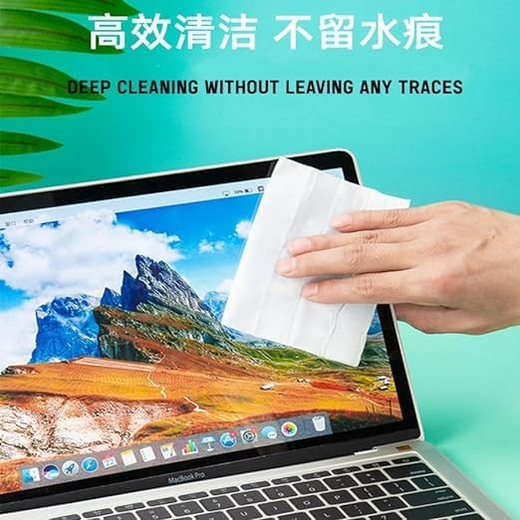 Disposable Mobile Phone LCD Screen Cleaning Wipes (50Pcs) - Image 4