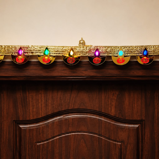 Shubh Dipawali Lighting Toran Bandarwar 🪔 - Image 4