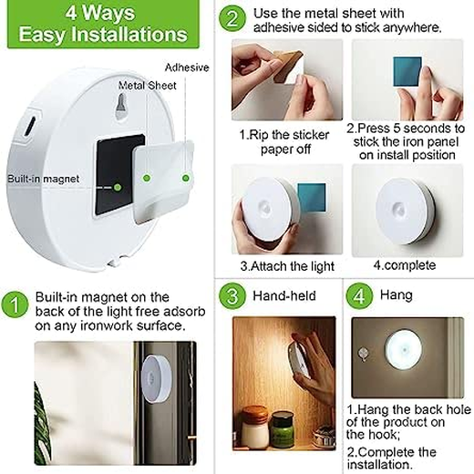 Round Motion Sensor Light - Image 3
