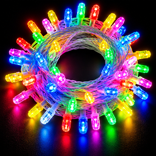 80M Burj Khalifa Design Multicolour String Light (254 Bulb) (Print: 51M) ✨ - Image 3