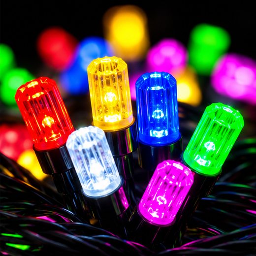 80M Sugarcane Multicolour String Light (400 Bulb) (Print: 115M) ✨ - Image 2