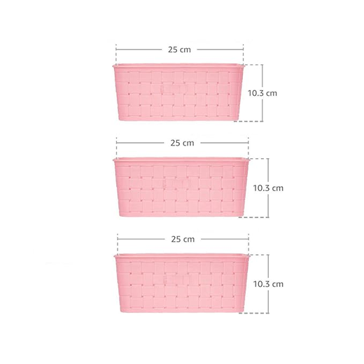 Smart Basket for Storage (Set of 3) - Image 3