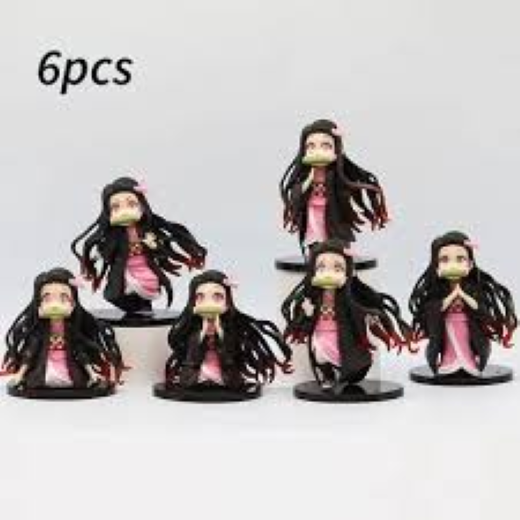 6pcs set of nejuka figure - Image 2