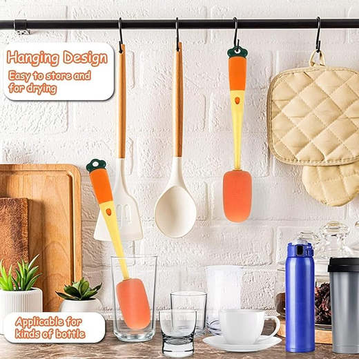 3 in 1 Glass Cup Cleaning Brush - Image 2