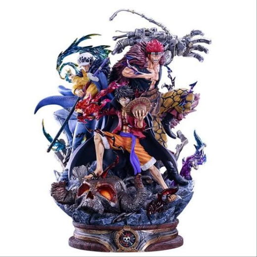 Monkey D. Luffy Trafalgar Law Eustace Figure, 1/6 Scale Figure - Image 2