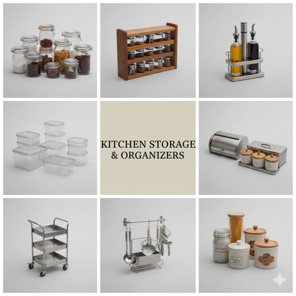 Kitchen Storage & Organizers